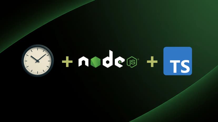 Free Cron Job Scheduler built with Node.js and Typescript Free Cron Job Scheduler built with Node.js and Typescript